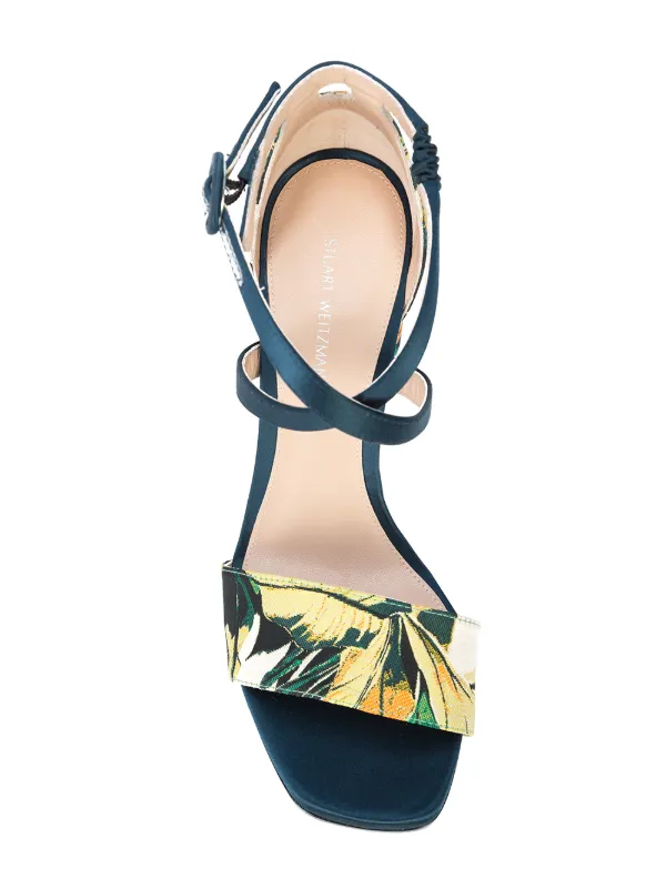 stuart weitzman floral sandals