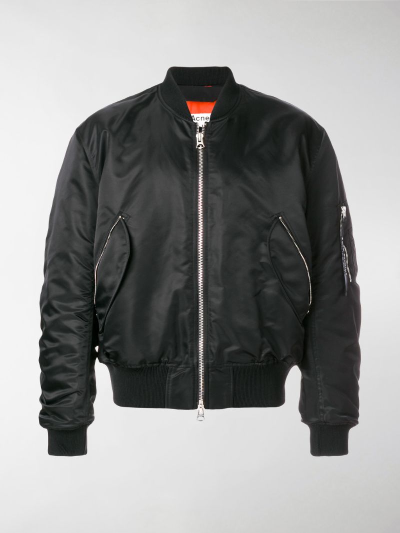 Acne Studios Makio bomber jacket black | MODES