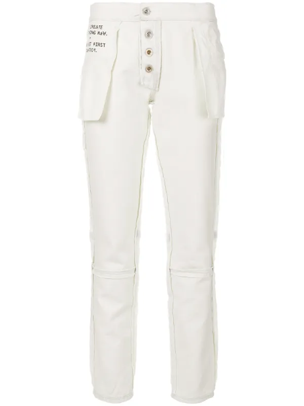 jeans with sweatpants inside