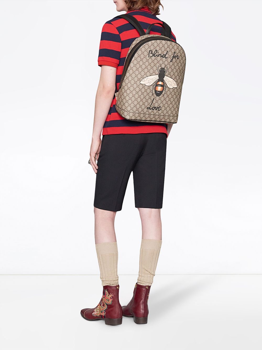 GG Supreme Bee Print Mini Backpack – Elite Dress Agency LTD