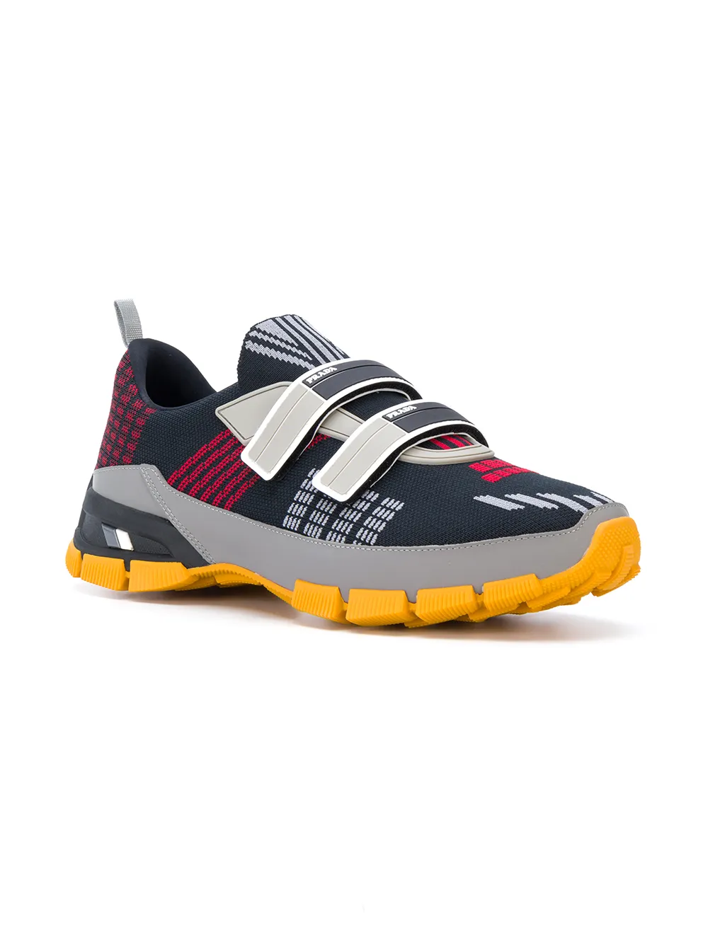 Image 2 of Prada patterned mesh sneakers