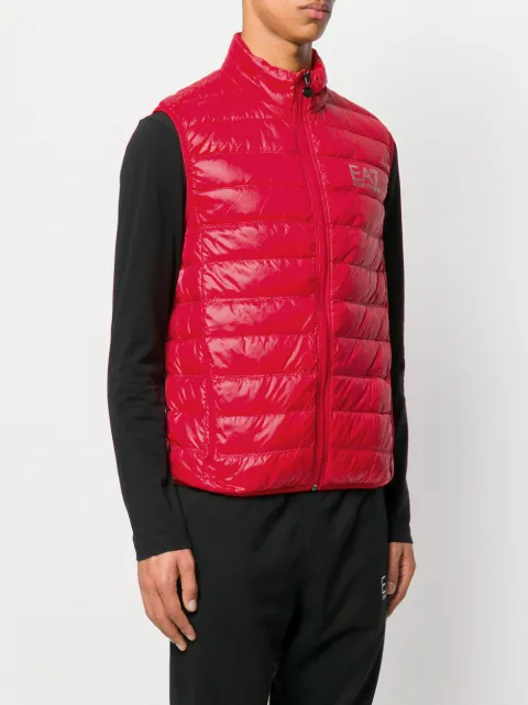 red ea7 bodywarmer