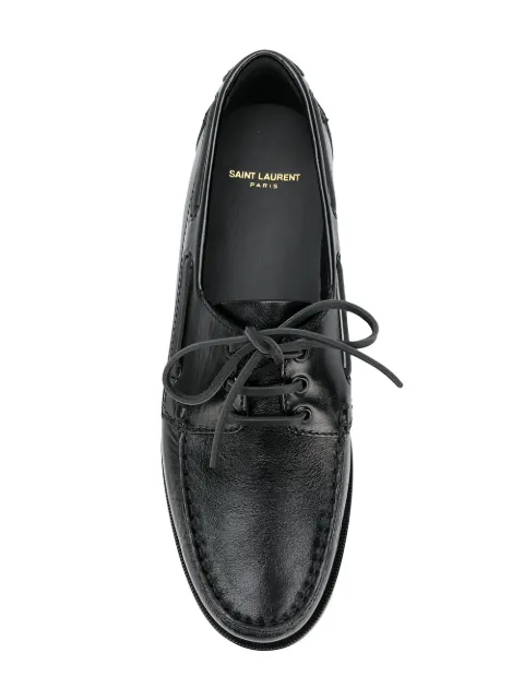 saint laurent boat shoes