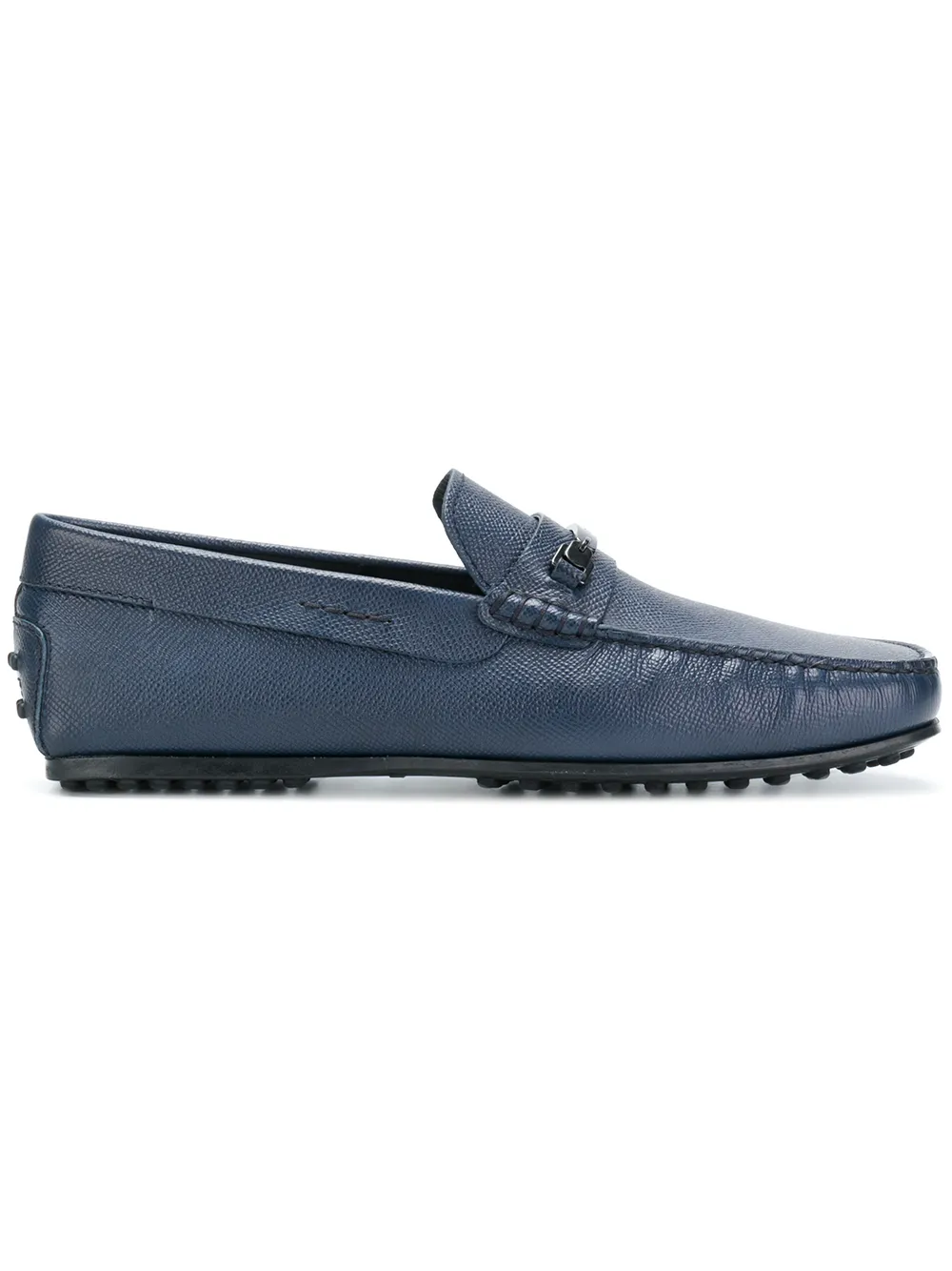 Tod's Mocassim de couro com fivela | Azul | Image 1