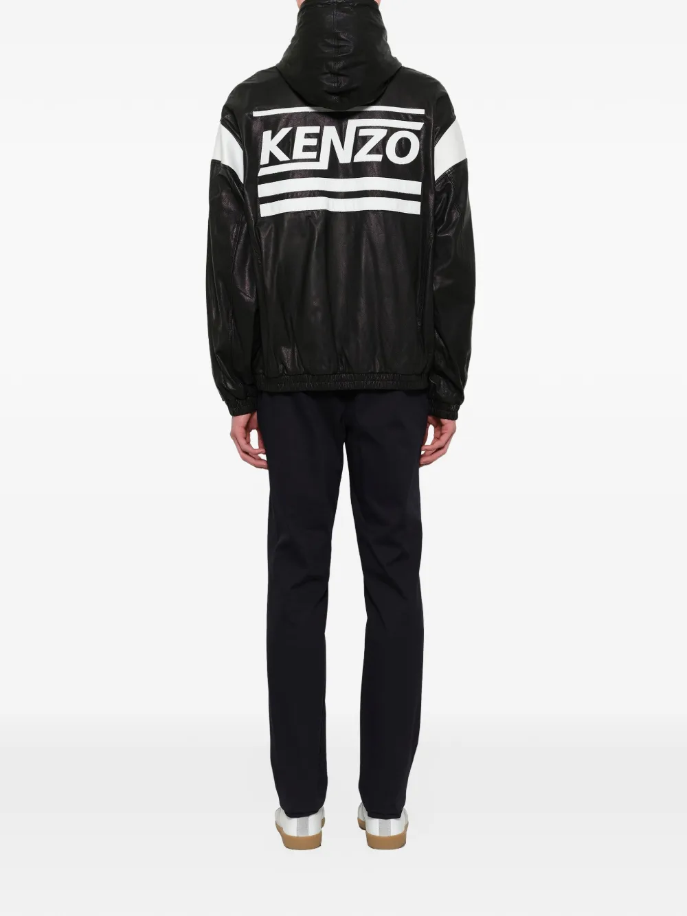  Kenzo Jacke Mit Kapuze   Schwarz 