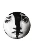 Fornasetti Tema e Variazioni N.10 ashtray (13cm) - Black