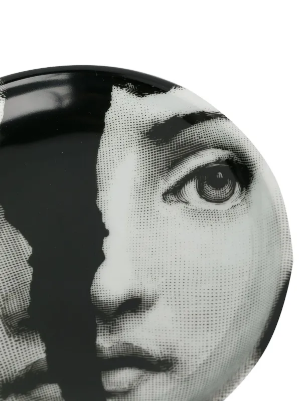 Fornasetti フォルナセッティ アッシュトレイ FORNA SETTI アッシュトレイ 口, くちプリント 灰皿 (FORNASETTI