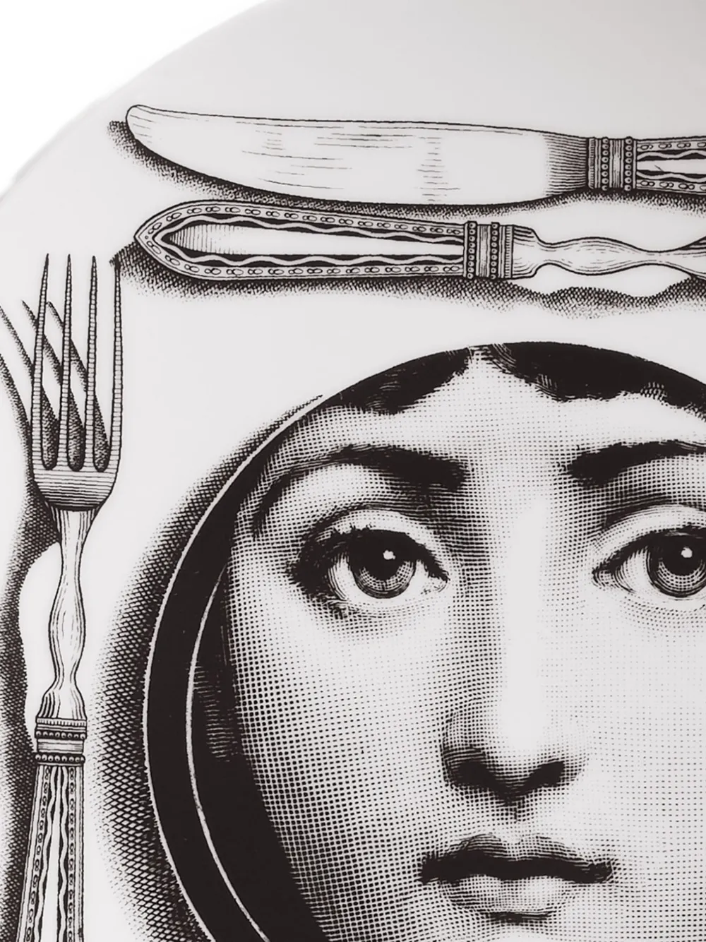 Fornasetti プレート | ホワイト | FARFETCH JP