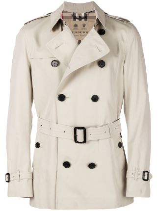 white trench coat burberry