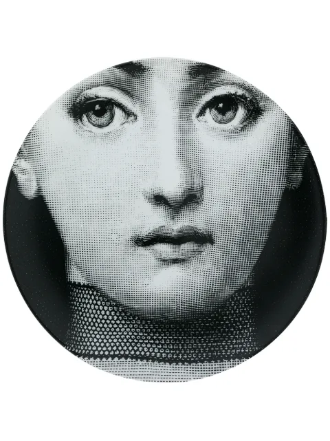Fornasetti face print plate