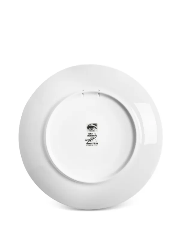 Fornasetti プレート | ブラック | FARFETCH JP