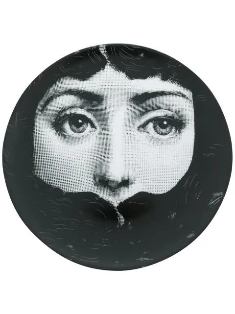 Fornasetti face print plate