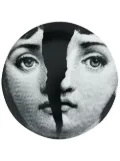 Fornasetti broken face plate - Black