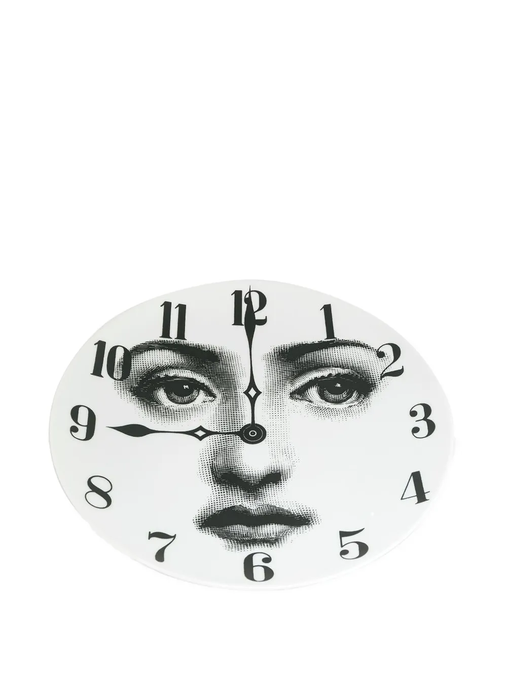 Fornasetti face clock print plate | Decorative Trays & Plates | Image 2