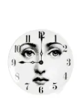 Fornasetti face clock print plate - White