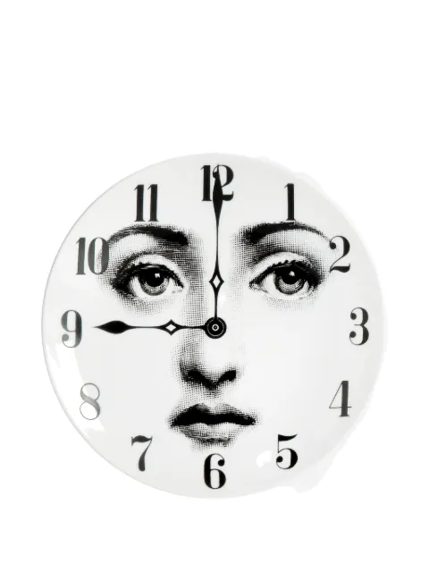 Fornasetti face clock print plate