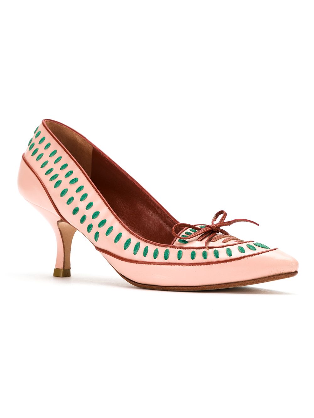 фото Sarah chofakian embroidered pumps