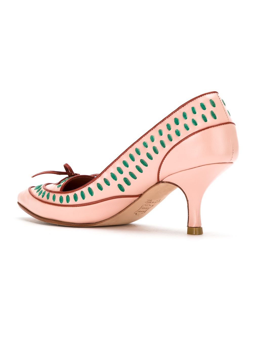 фото Sarah chofakian embroidered pumps