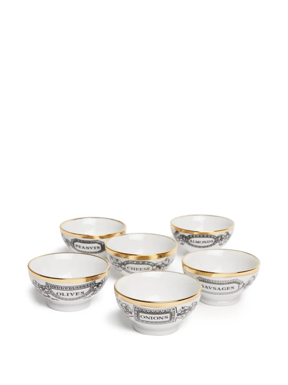 Fornasetti ボウル | ホワイト | Image 1