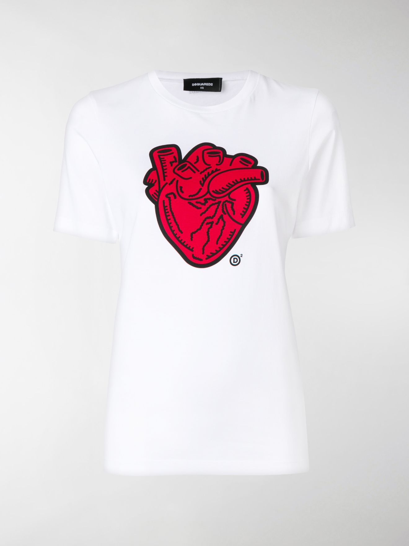 Dsquared2 heart print T-shirt |