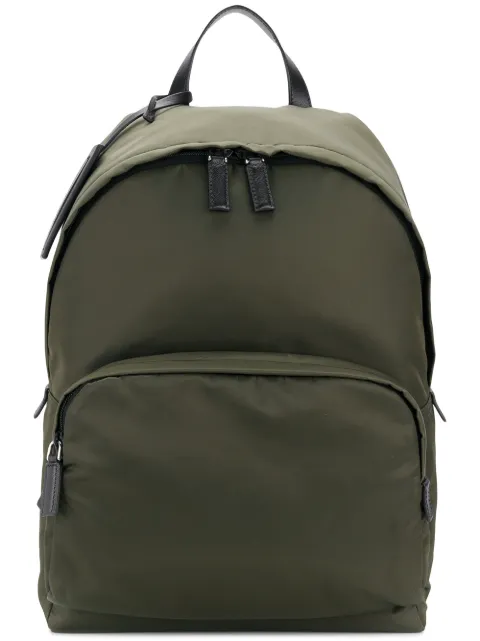 Prada glossy effect backpack