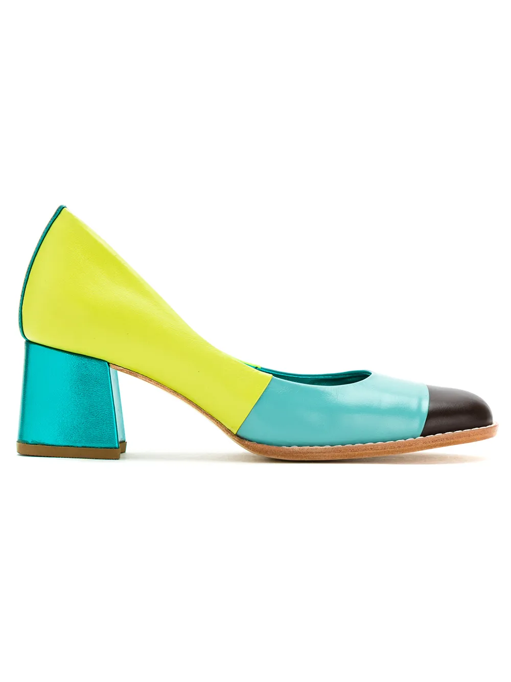 Sarah Chofakian Color Blocked Pumps - Tendenza classica, vale la pena avere Sarah Chofakian Color Blocked Pumps - Tendenza classica, vale la pena avere
