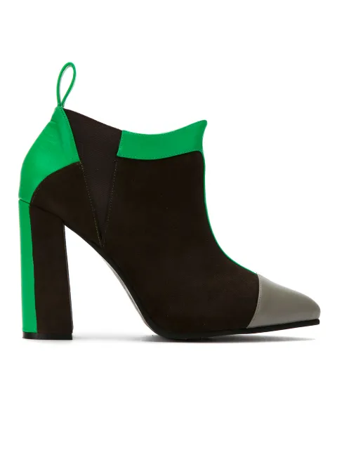 Studio Chofakian color blocked ankle boots