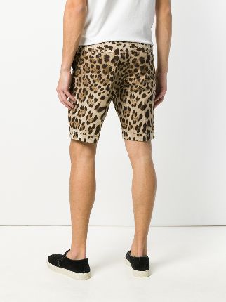 leopard print shorts展示图