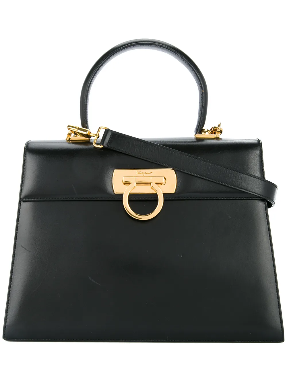 salvatore ferragamo vintage gancini 2way bag