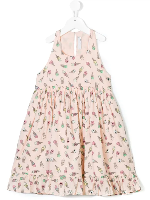 175 Stella Mccartney Kids Pip Ice Cream Print Dress Shop Online
