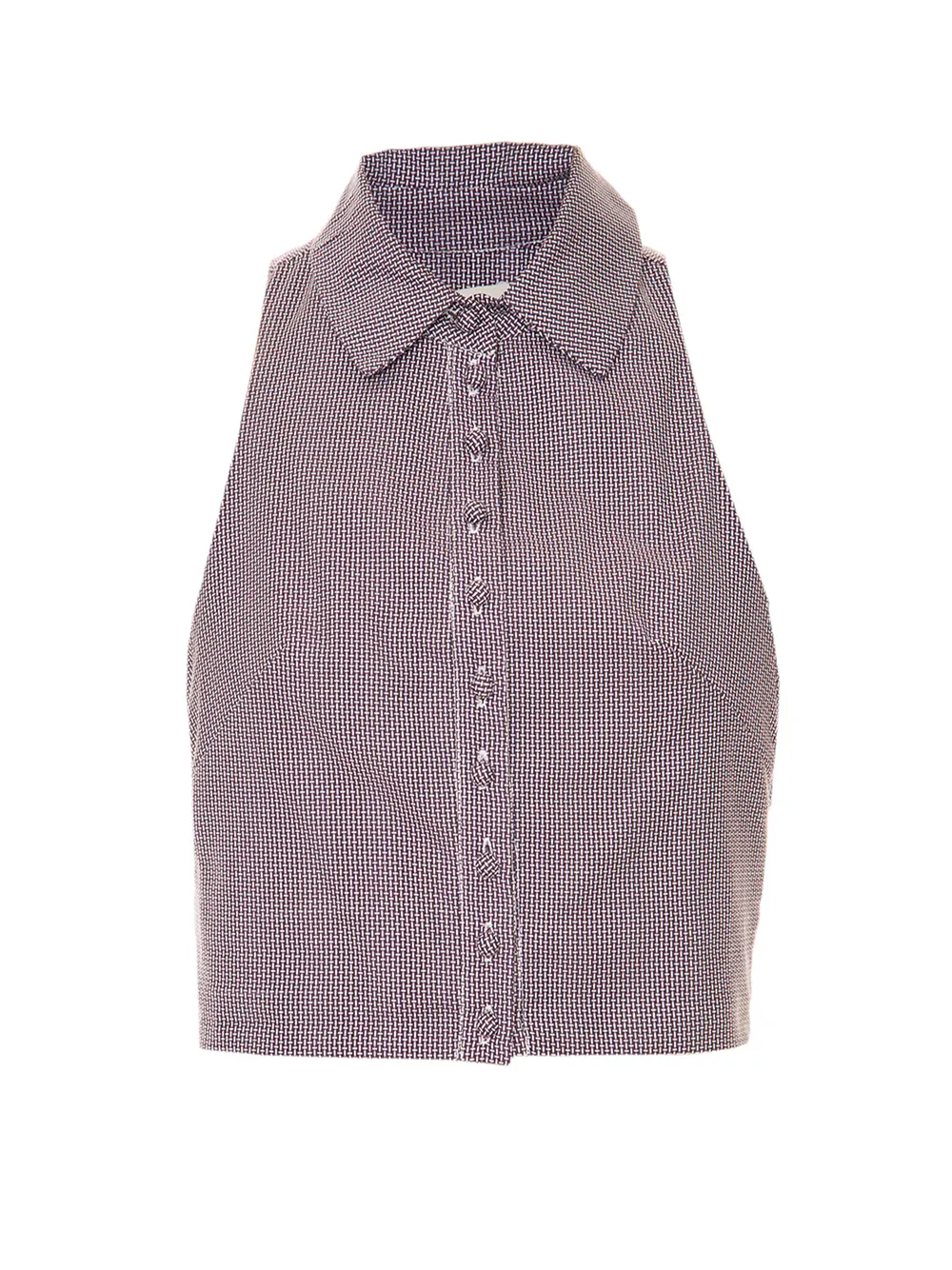 Framed Button blouse