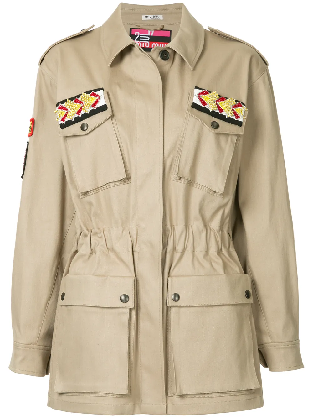 veste d'inspiration militaire