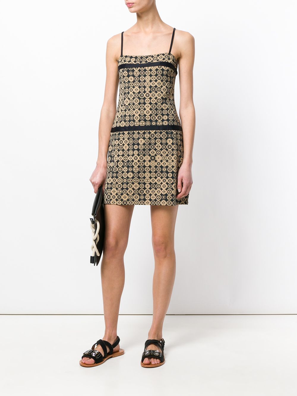 Chanel // Pink & Multi Handwoven Mini Dress – VSP Consignment