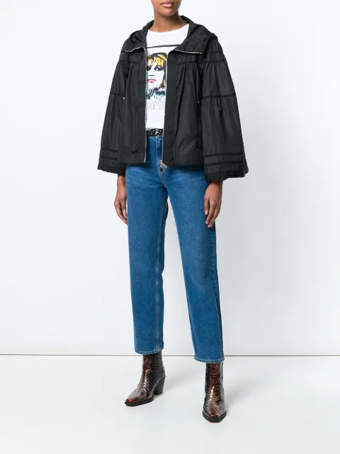 moncler cropped jacket