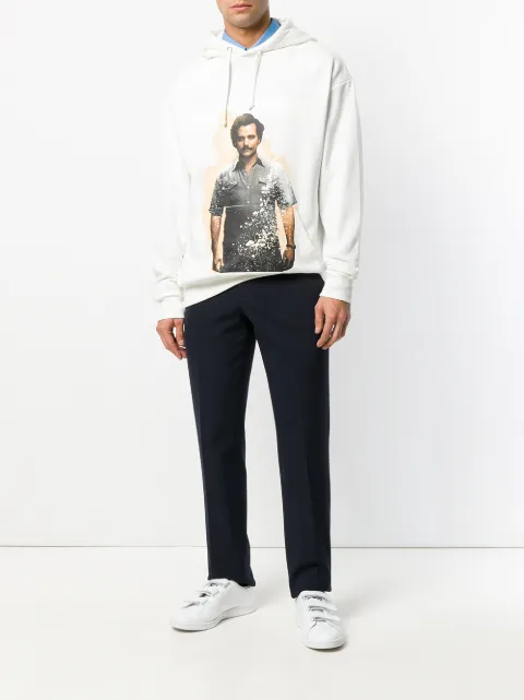 IH NOM UH NIT IH NOM UH NIT PABLO ESCOBAR HOODIE - WHITE