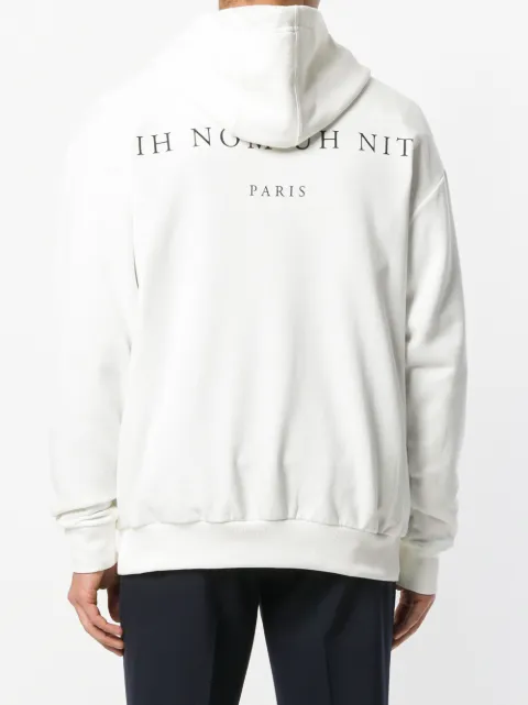 IH NOM UH NIT IH NOM UH NIT PABLO ESCOBAR HOODIE - WHITE