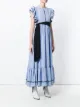 MSGM Kleid mit Streifen
