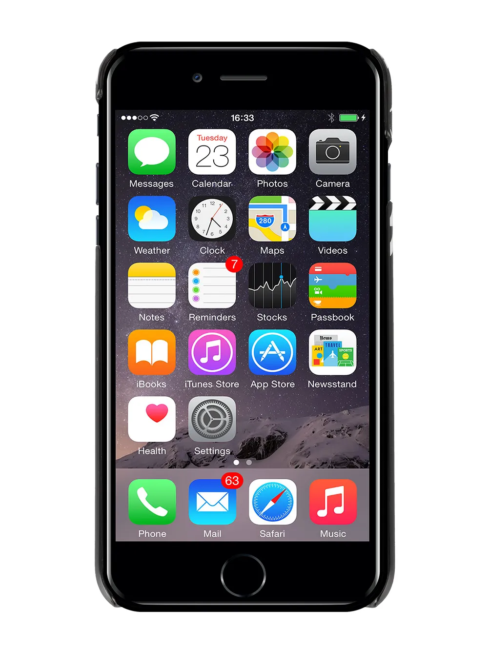  Neil Barrett Thunderbolt Iphone 7 Case   Schwarz 