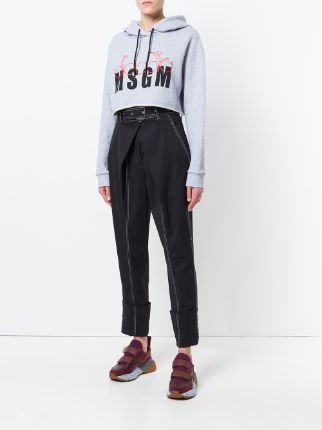 MSGM X Diadora连帽衫展示图