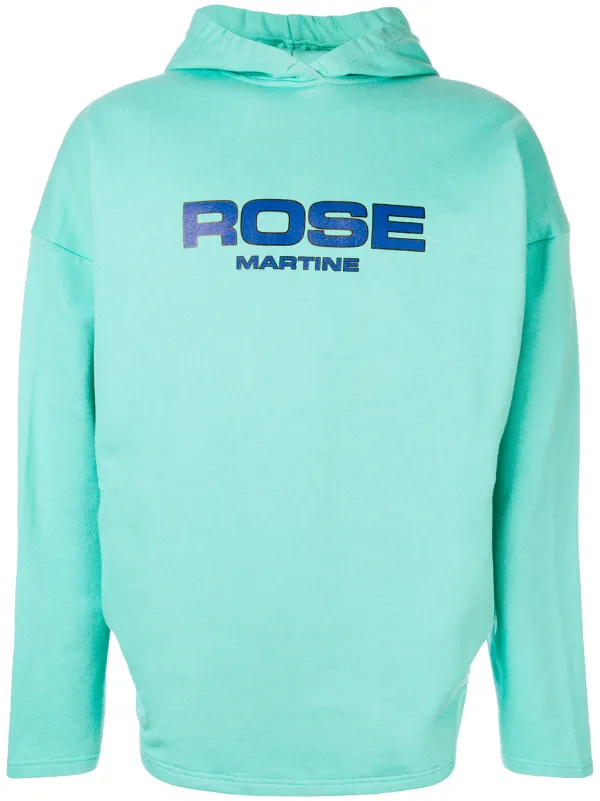 hoodie with rose logo