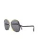 Image 2 of Yves Saint Laurent Pre-Owned ombré oversized sunglasses