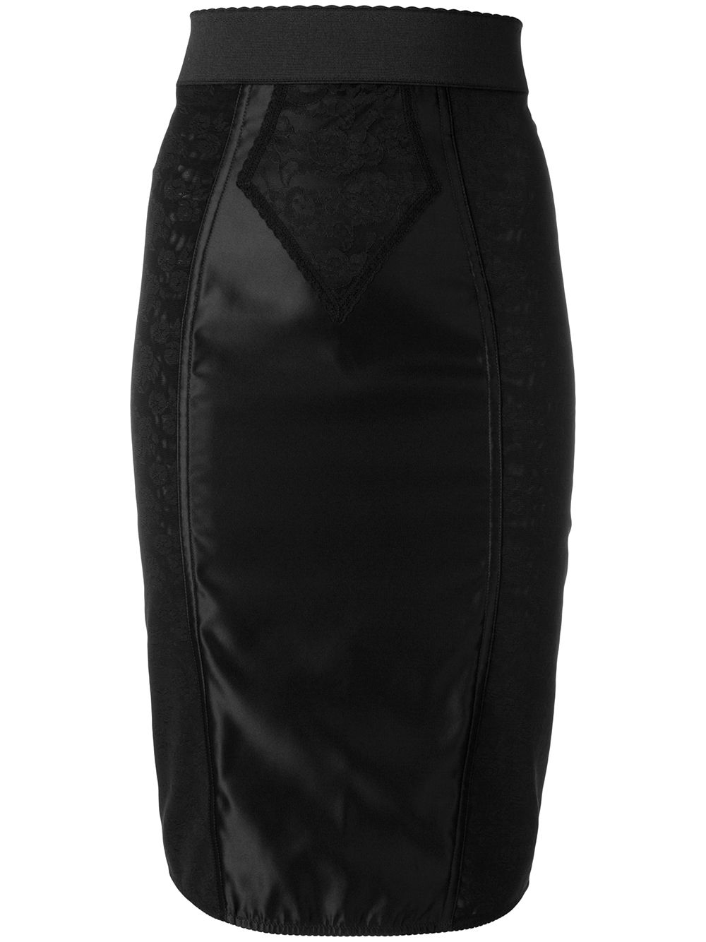 Dolce & Gabbana Panelled Lace Pencil Skirt - Farfetch