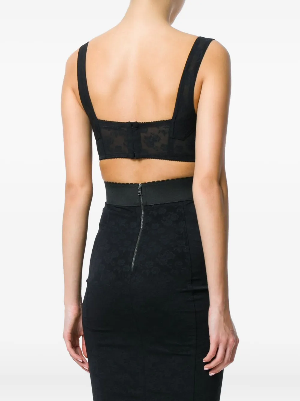 Dolce & Gabbana cropped bustier top | Clothing | Image 4