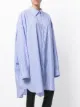 Maison Margiela oversized striped shirt dress