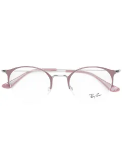 ray ban half frame spectacles