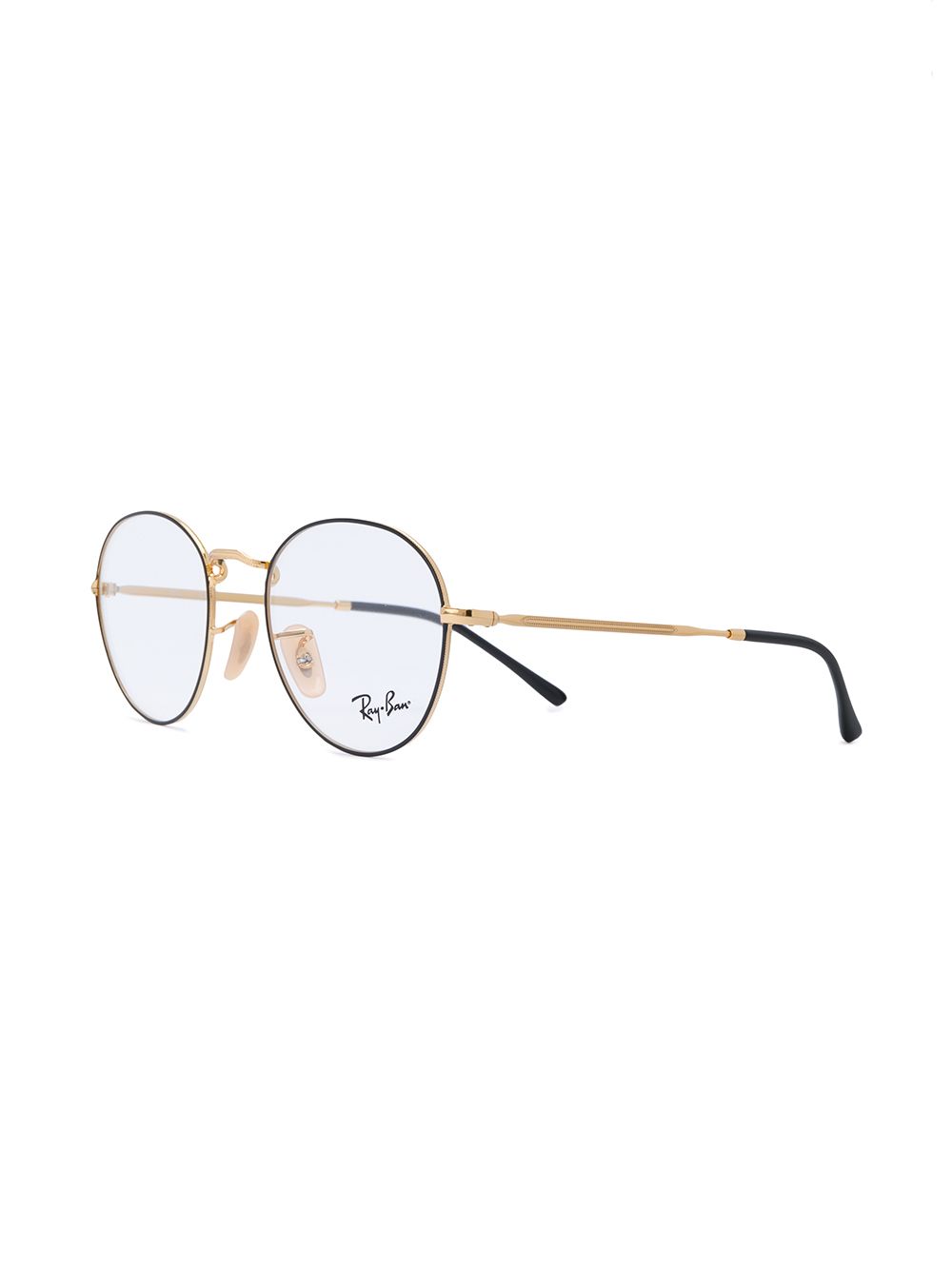 Ray-Ban two-tone ronde brilmonturen - Metallic