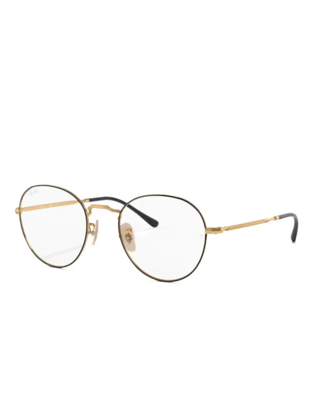 Ray-Ban two-tone round-frame glasses | Gold | Image 1