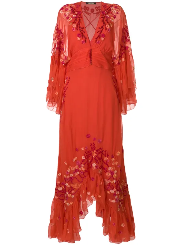 cavalli maxi dress