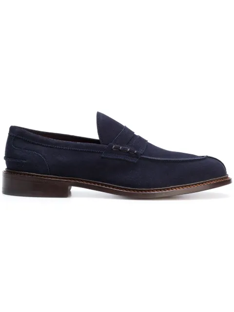 Tricker's 'James' Penny-Loafer aus Wildleder