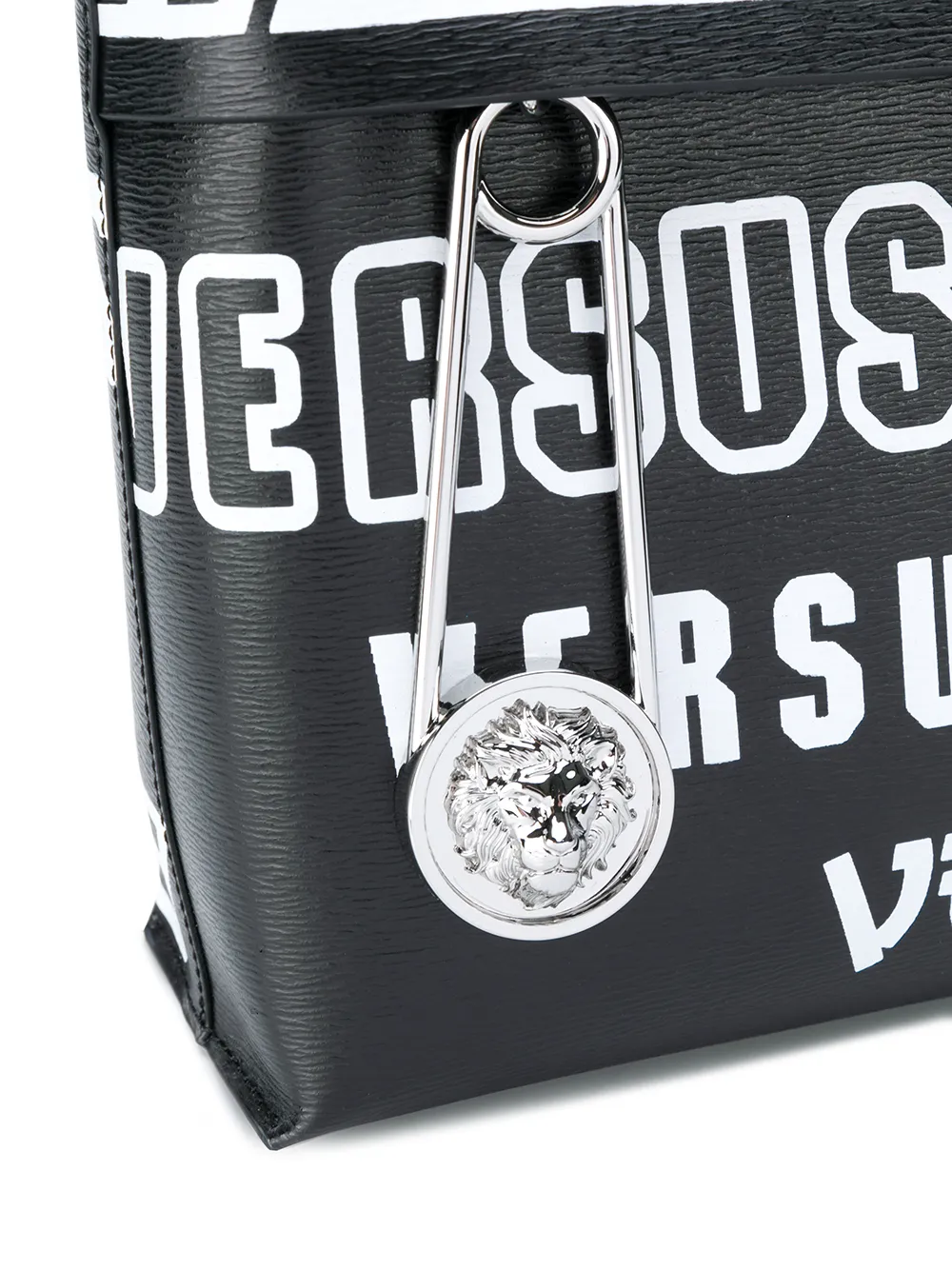 versus logo印花手拿包